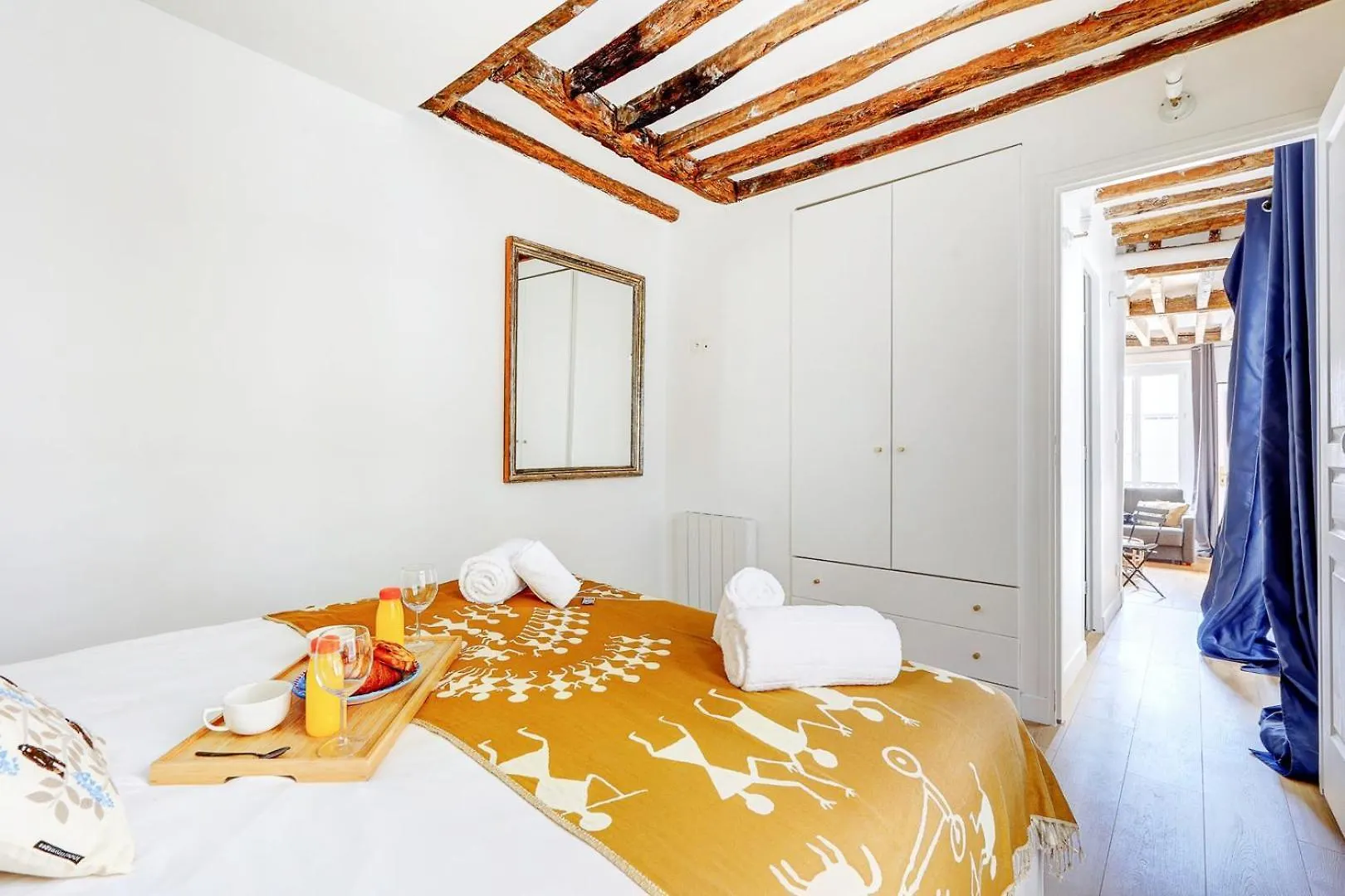 شقة Bluestay 283 - Superbe Appartement Dans Le Marais باريس